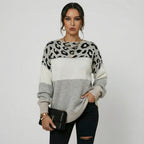Teresa - Jersey elegante de leopardo