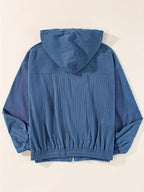 Julieta - Chaqueta informal de pana con capucha