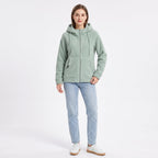 Leonora - Sudadera con capucha y cremallera