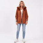 Serena - Chaqueta de punto con capucha