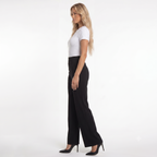 Beatriz - Pantalón fluido de vestir con cintura elástica y silueta estilizada