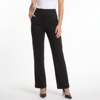 Beatriz - Pantalón fluido de vestir con cintura elástica y silueta estilizada