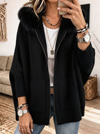 Serena - Chaqueta de punto con capucha
